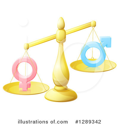 Royalty-Free (RF) Gender Clipart Illustration by AtStockIllustration - Stock Sample #1289342