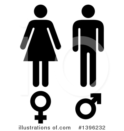 Royalty-Free (RF) Gender Clipart Illustration by michaeltravers - Stock Sample #1396232