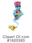 Genie Clipart #1620393 by AtStockIllustration
