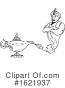 Genie Clipart #1621937 by patrimonio