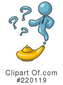 Genie Clipart #220119 by Leo Blanchette