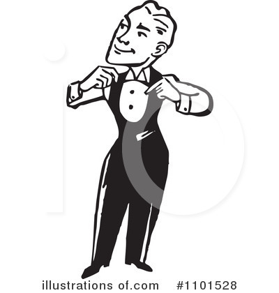 Royalty-Free (RF) Gentleman Clipart Illustration by BestVector - Stock Sample #1101528