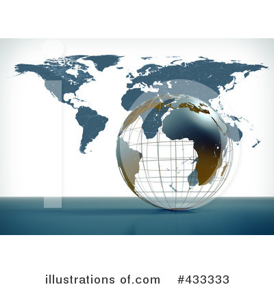 Map Clipart #433333 by Mopic