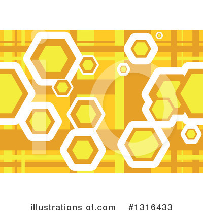 Hexagons Clipart #1316433 by dero