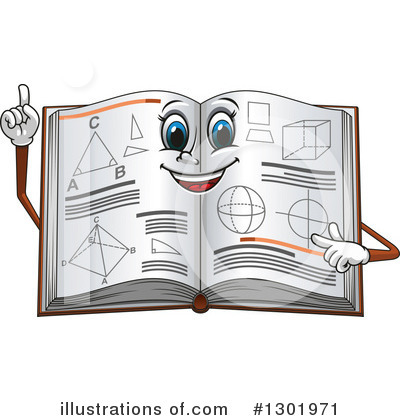 Geometry Book Clipart #1301971 by Vector Tradition SM