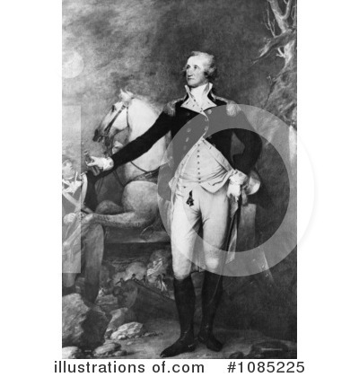 Royalty-Free (RF) George Washington Clipart Illustration by JVPD - Stock Sample #1085225