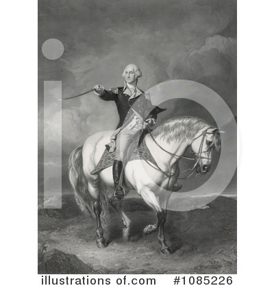 Royalty-Free (RF) George Washington Clipart Illustration by JVPD - Stock Sample #1085226