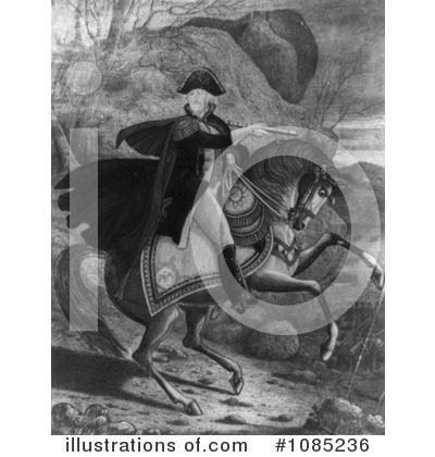Royalty-Free (RF) George Washington Clipart Illustration by JVPD - Stock Sample #1085236