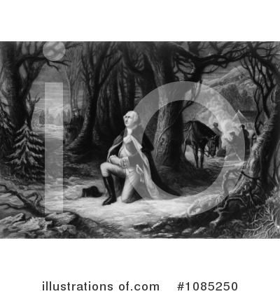 Royalty-Free (RF) George Washington Clipart Illustration by JVPD - Stock Sample #1085250