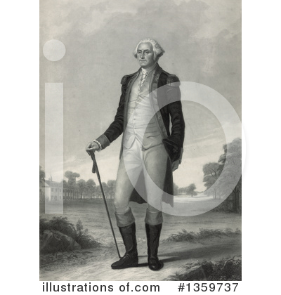 Royalty-Free (RF) George Washington Clipart Illustration by JVPD - Stock Sample #1359737