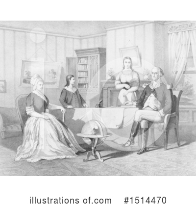Royalty-Free (RF) George Washington Clipart Illustration by JVPD - Stock Sample #1514470