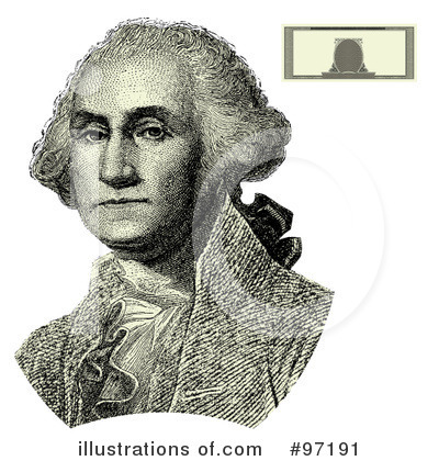 Royalty-Free (RF) George Washington Clipart Illustration by BestVector - Stock Sample #97191