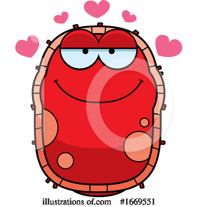 Red Cell Clipart #1669551 by Cory Thoman