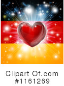 German Flag Clipart #1161269 by AtStockIllustration