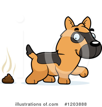 Dog Poop Clipart #1203888 by Cory Thoman