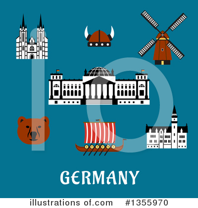 Royalty-Free (RF) Germany Clipart Illustration by Vector Tradition SM - Stock Sample #1355970