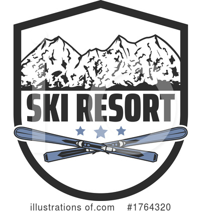 Ski Resort Clipart #1764320 by Vector Tradition SM