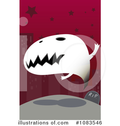 Royalty-Free (RF) Ghost Clipart Illustration by mayawizard101 - Stock Sample #1083546