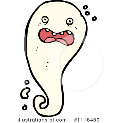 Royalty-Free (RF) Ghost Clipart Illustration by lineartestpilot - Stock Sample #1116450