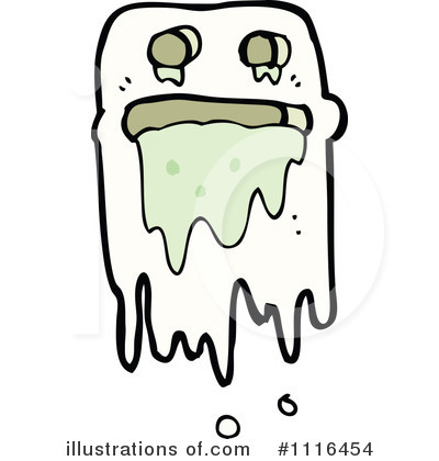 Royalty-Free (RF) Ghost Clipart Illustration by lineartestpilot - Stock Sample #1116454