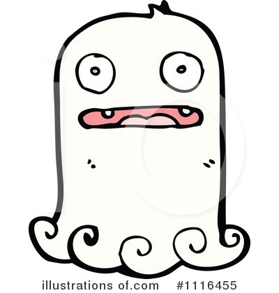 Royalty-Free (RF) Ghost Clipart Illustration by lineartestpilot - Stock Sample #1116455