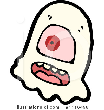 Royalty-Free (RF) Ghost Clipart Illustration by lineartestpilot - Stock Sample #1116498