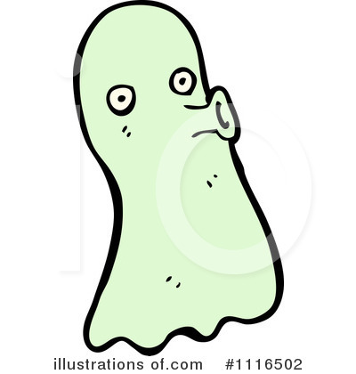 Royalty-Free (RF) Ghost Clipart Illustration by lineartestpilot - Stock Sample #1116502