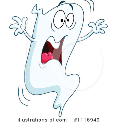 Royalty-Free (RF) Ghost Clipart Illustration by yayayoyo - Stock Sample #1116949