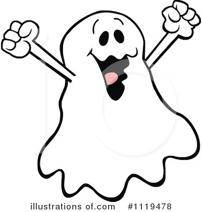 Royalty-Free (RF) Ghost Clipart Illustration by Johnny Sajem - Stock Sample #1119478
