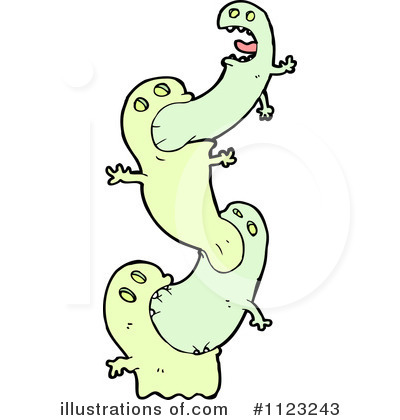Royalty-Free (RF) Ghost Clipart Illustration by lineartestpilot - Stock Sample #1123243