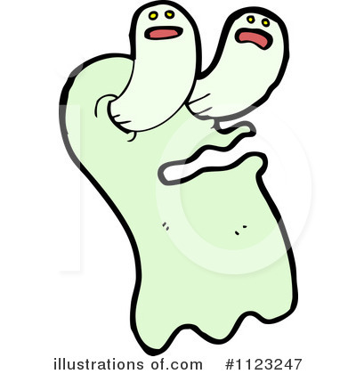 Royalty-Free (RF) Ghost Clipart Illustration by lineartestpilot - Stock Sample #1123247