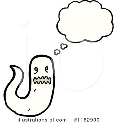 Royalty-Free (RF) Ghost Clipart Illustration by lineartestpilot - Stock Sample #1182900