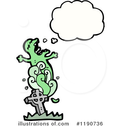 Royalty-Free (RF) Ghost Clipart Illustration by lineartestpilot - Stock Sample #1190736