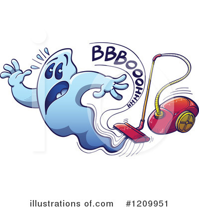 Royalty-Free (RF) Ghost Clipart Illustration by Zooco - Stock Sample #1209951