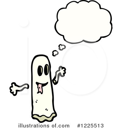 Royalty-Free (RF) Ghost Clipart Illustration by lineartestpilot - Stock Sample #1225513