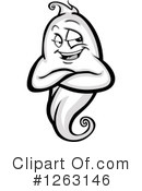 Ghost Clipart #1263146 by Chromaco