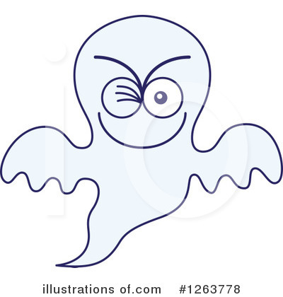 Royalty-Free (RF) Ghost Clipart Illustration by Zooco - Stock Sample #1263778