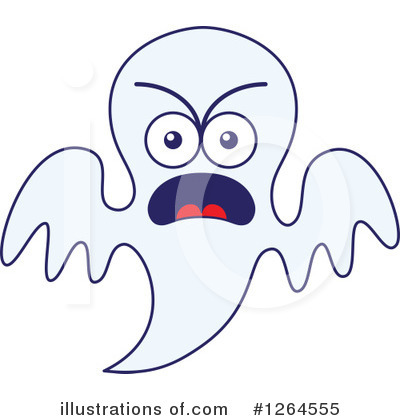 Royalty-Free (RF) Ghost Clipart Illustration by Zooco - Stock Sample #1264555