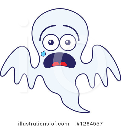 Royalty-Free (RF) Ghost Clipart Illustration by Zooco - Stock Sample #1264557