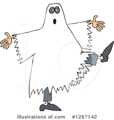 Royalty-Free (RF) Ghost Clipart Illustration by djart - Stock Sample #1267142