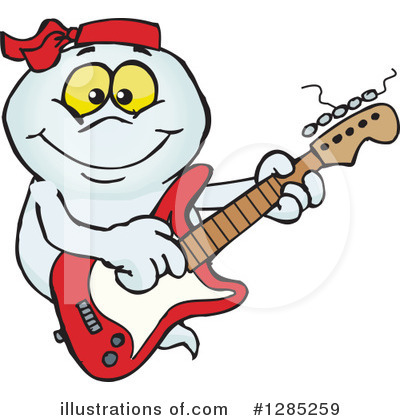 Royalty-Free (RF) Ghost Clipart Illustration by Dennis Holmes Designs - Stock Sample #1285259