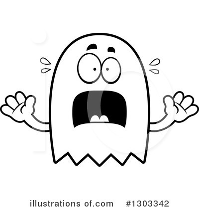 Royalty-Free (RF) Ghost Clipart Illustration by Cory Thoman - Stock Sample #1303342