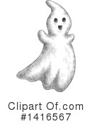 Ghost Clipart #1416567 by Vector Tradition SM