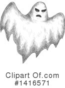 Ghost Clipart #1416571 by Vector Tradition SM