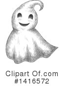 Ghost Clipart #1416572 by Vector Tradition SM