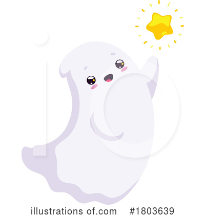 Royalty-Free (RF) Ghost Clipart Illustration by Vector Tradition SM - Stock Sample #1803639