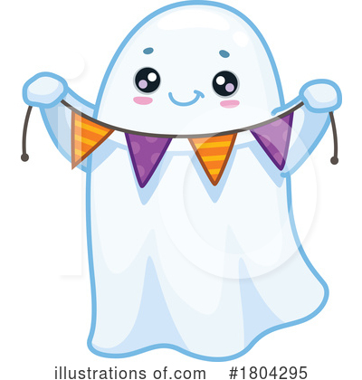 Ghosts Clipart #1804295 by Vector Tradition SM