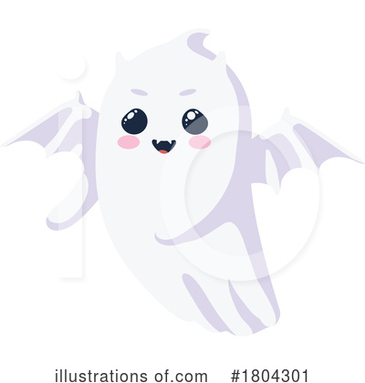 Royalty-Free (RF) Ghost Clipart Illustration by Vector Tradition SM - Stock Sample #1804301