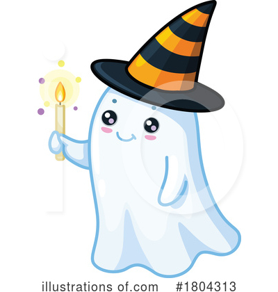 Royalty-Free (RF) Ghost Clipart Illustration by Vector Tradition SM - Stock Sample #1804313