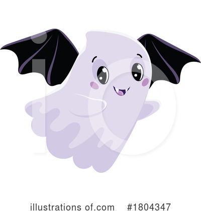 Royalty-Free (RF) Ghost Clipart Illustration by Vector Tradition SM - Stock Sample #1804347